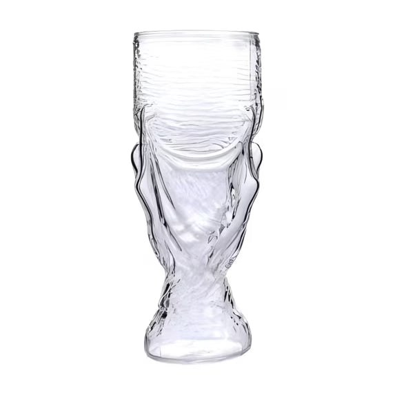 2026 World Soccer Cup Trophy Beer Glass | Football Fan Souvenir & Gift