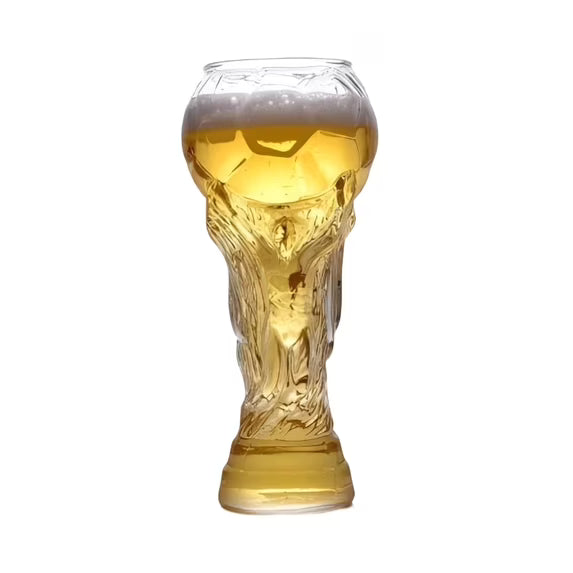 2026 World Soccer Cup Trophy Beer Glass | Football Fan Souvenir & Gift