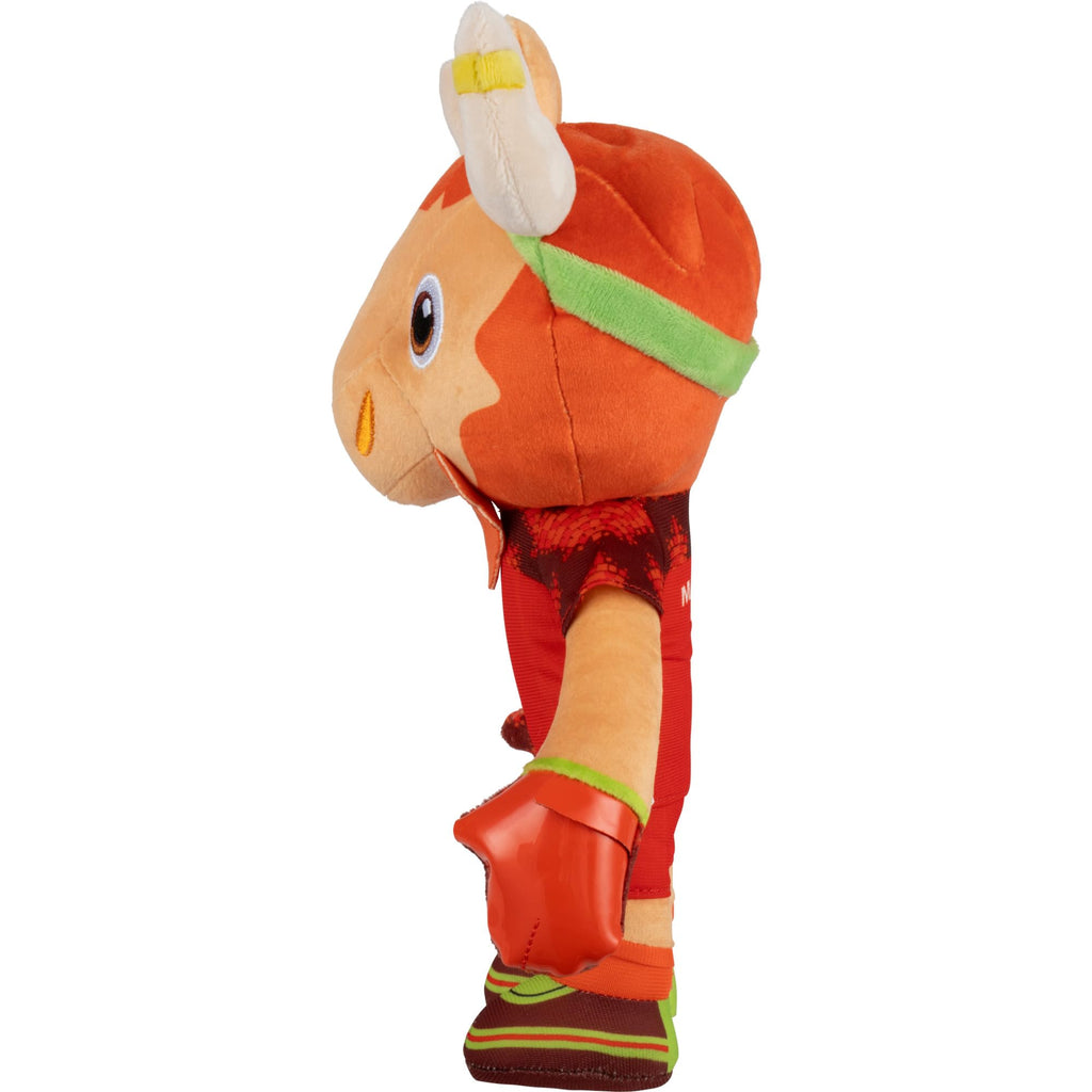Jazwares FIFA® World Cup 2026 Mexico 8-Inch Plush - Official Zayu™ The Jaguar Mascot with Green Uniform, Soft Collectible Toy for Fans - Ages 3+