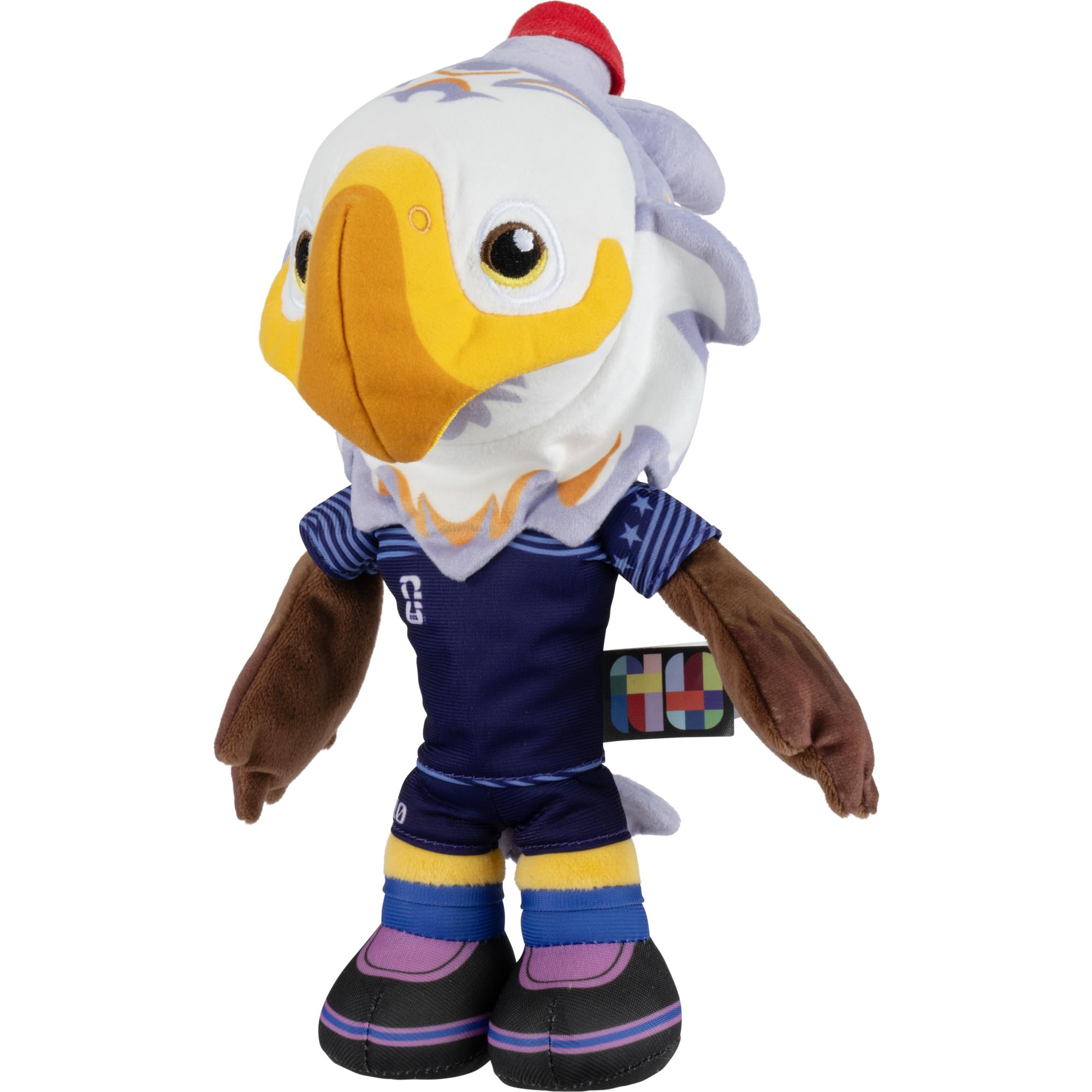 Jazwares FIFA® World Cup 2026 Mexico 8-Inch Plush - Official Zayu™ The Jaguar Mascot with Green Uniform, Soft Collectible Toy for Fans - Ages 3+