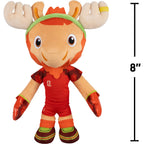 Jazwares FIFA® World Cup 2026 Mexico 8-Inch Plush - Official Zayu™ The Jaguar Mascot with Green Uniform, Soft Collectible Toy for Fans - Ages 3+