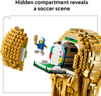 LEGO Editions FIFA World Cup Official Trophy Building Set - Kit for Display in Bedroom, Home Office, Book Shelf - Soccer Fans Collectible - with World Cup 2026 Minifigure - Gift for Fans - 43020
