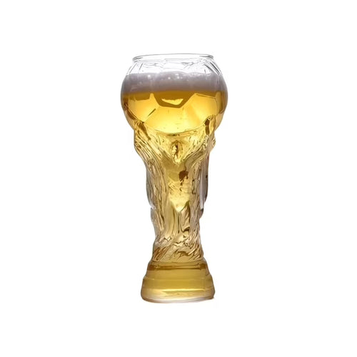 2026 World Soccer Cup Trophy Beer Glass | Football Fan Souvenir & Gift
